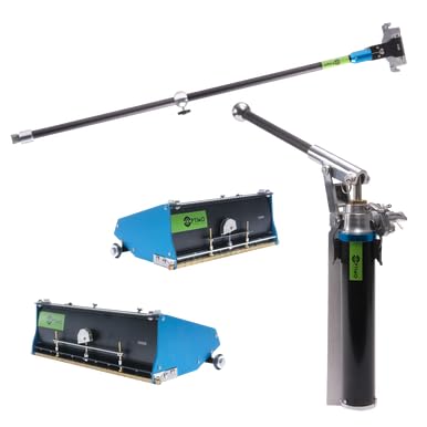 10" & 12" Drywall Flat Finishing Boxes with Handle & Pump W486407