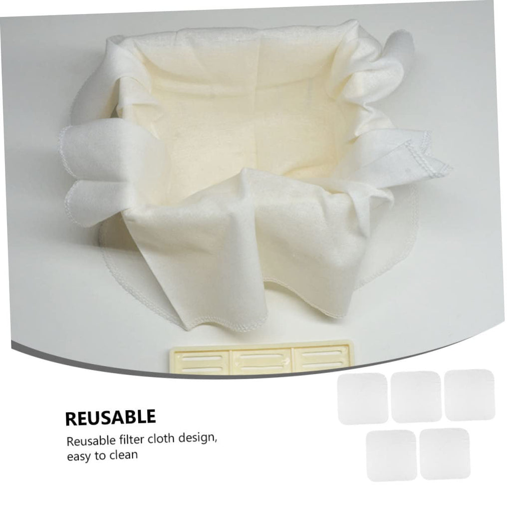 5 Piece Cotton Gauze Filter Cloth M946265