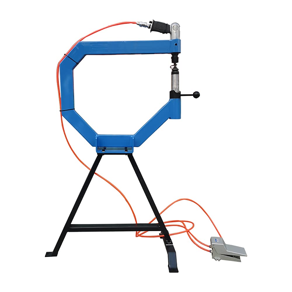 4" Pneumatic Planishing Hammer with Cast-Iron Stand & Pedal V569406