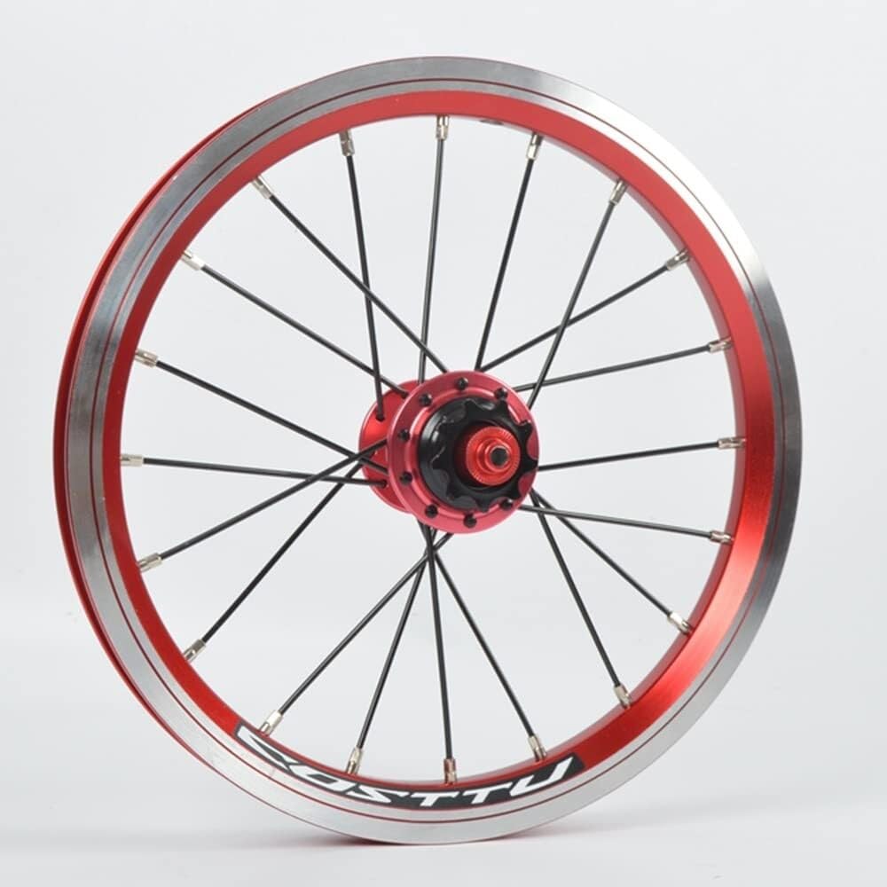 14/16 Inch Double-Wall Alloy Rim Bike Wheelset R6861