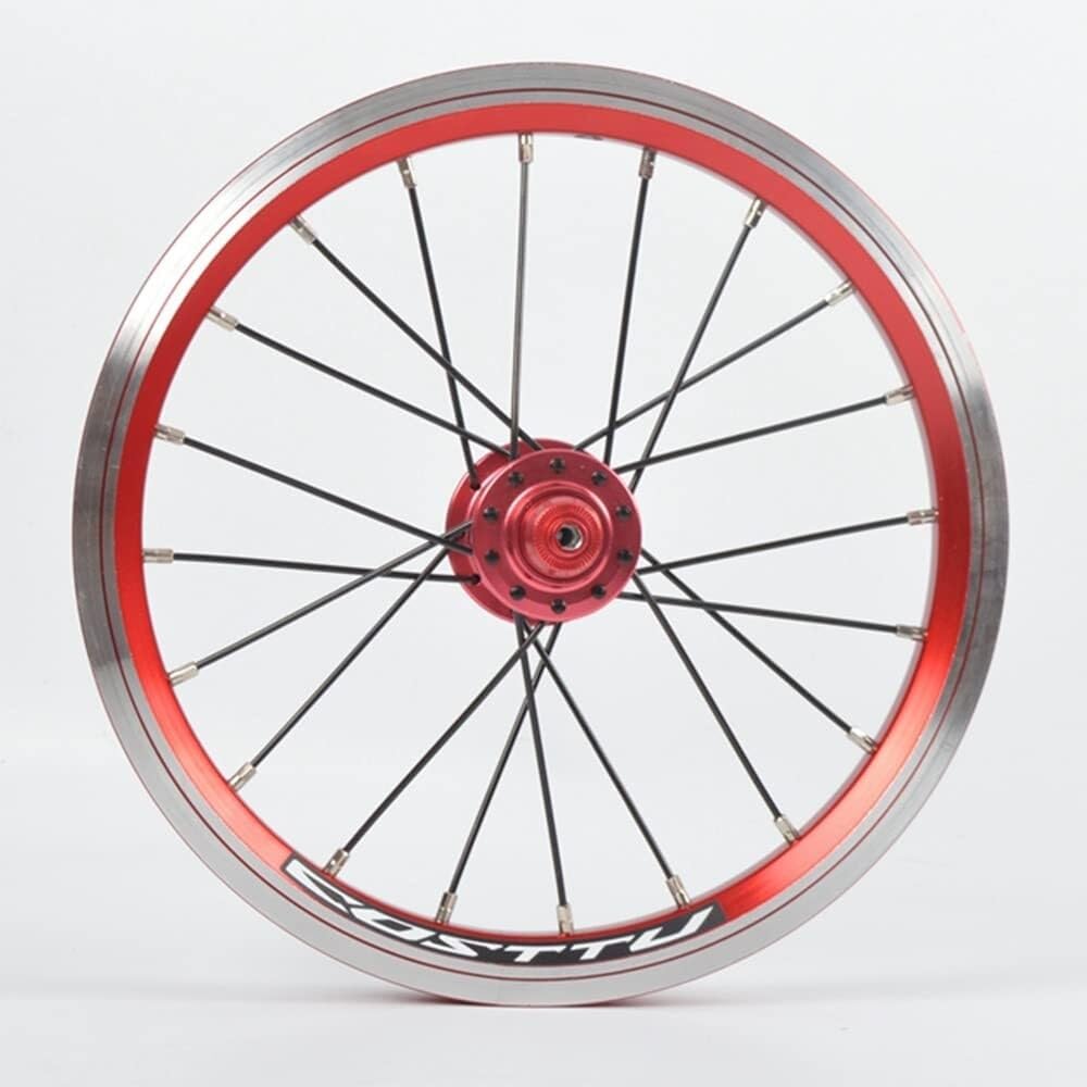 14/16 Inch Double-Wall Alloy Rim Bike Wheelset R6861