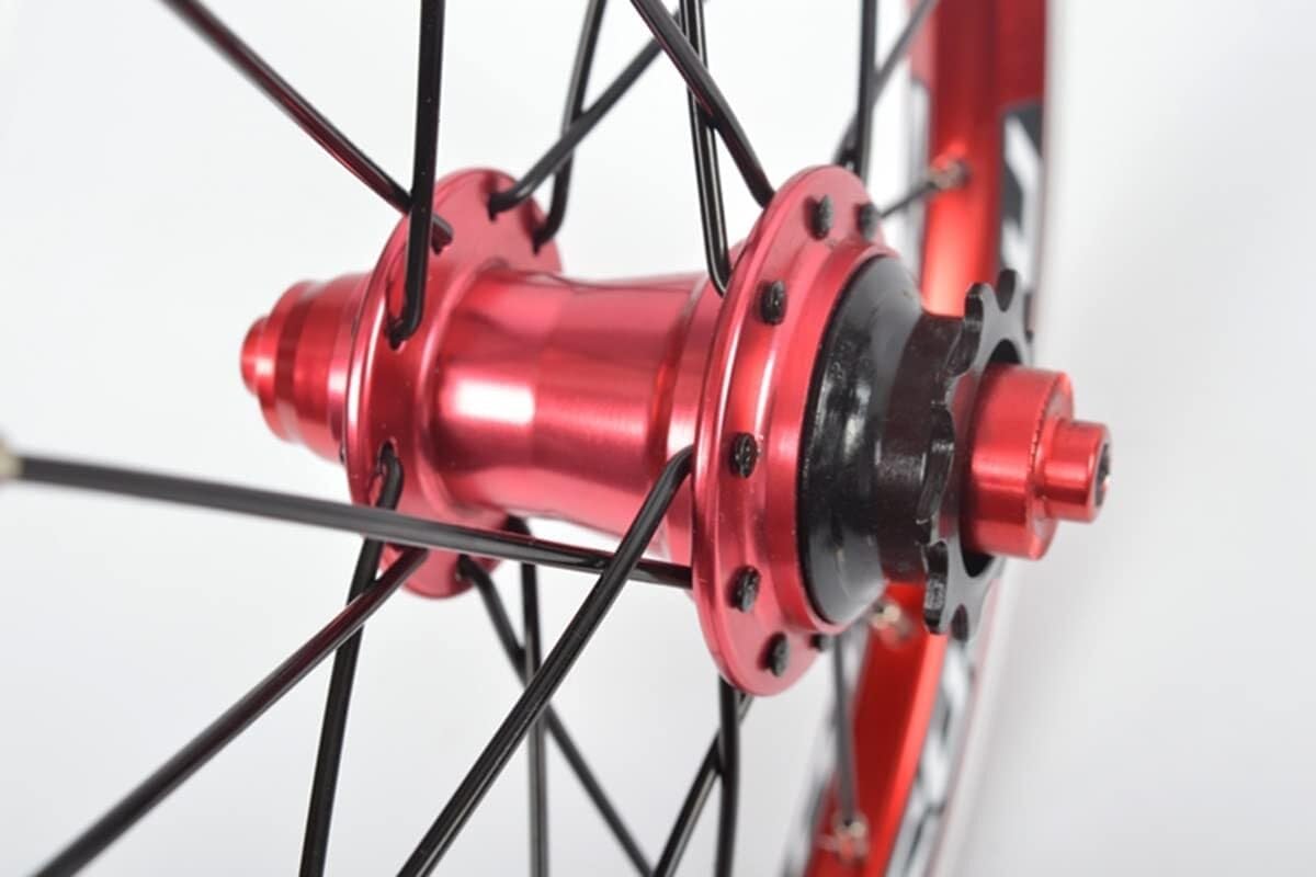 14/16 Inch Double-Wall Alloy Rim Bike Wheelset R6861