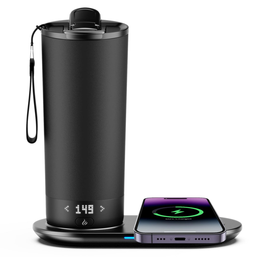 20 Oz Temperature Control Heated Travel Mug J415400