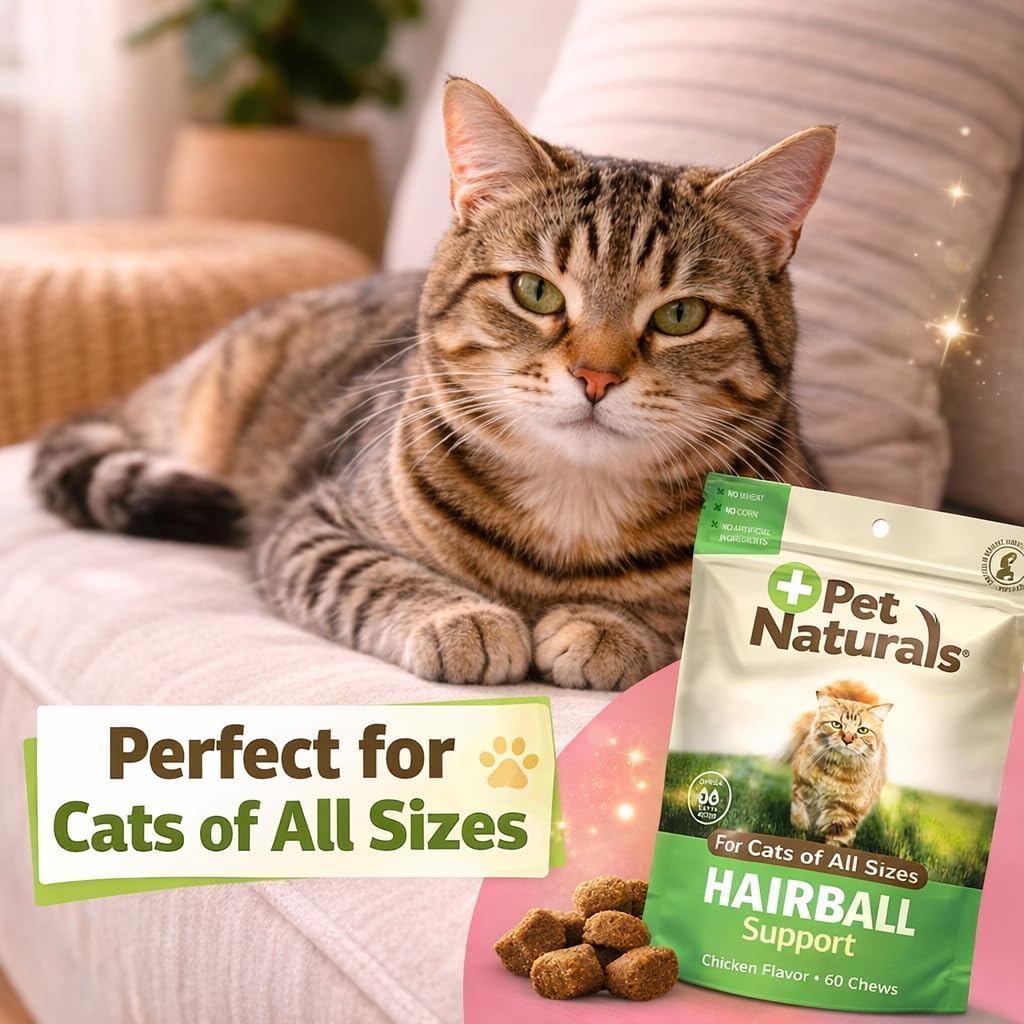 Chicken Liver Hairball Relief Soft Chews for Cats 30 Count P106423