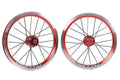 14/16 Inch Double-Wall Alloy Rim Bike Wheelset R6861