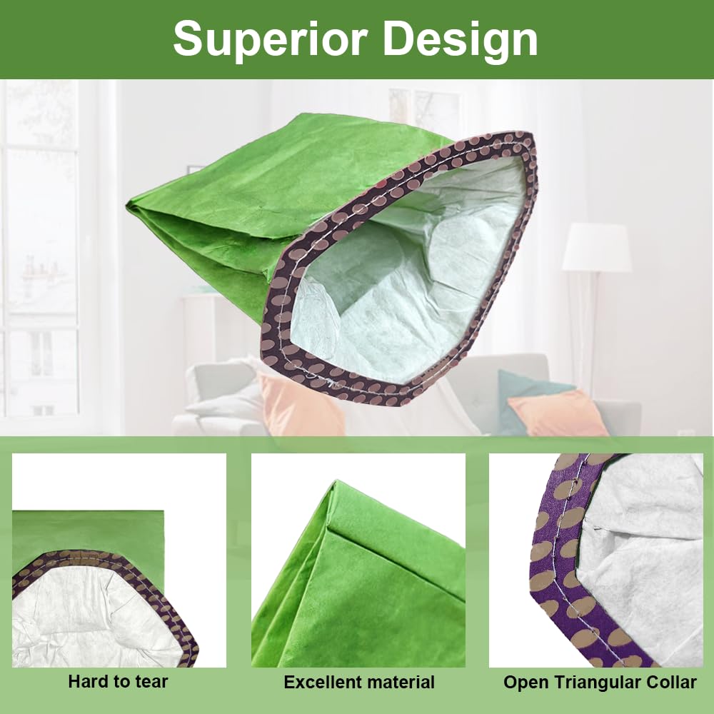 30 Pack Micro Filter Bags for Backpack Vacuum Cleaner H69782