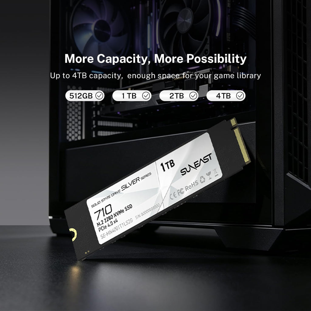 1TB M.2 2280 PCIe4.0 NVMe Internal SSD V687482