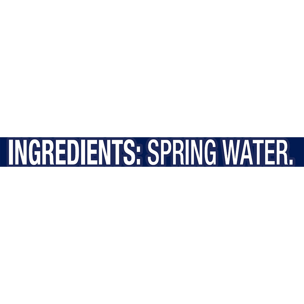 100% Natural Spring Water 16.9 fl oz 24 Pack Q189571