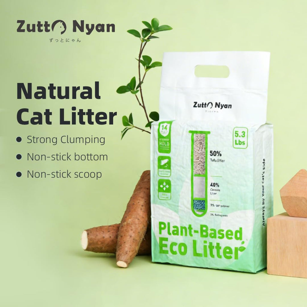 4 in 1 Cassava Cat Litter 21.2lbs K76329