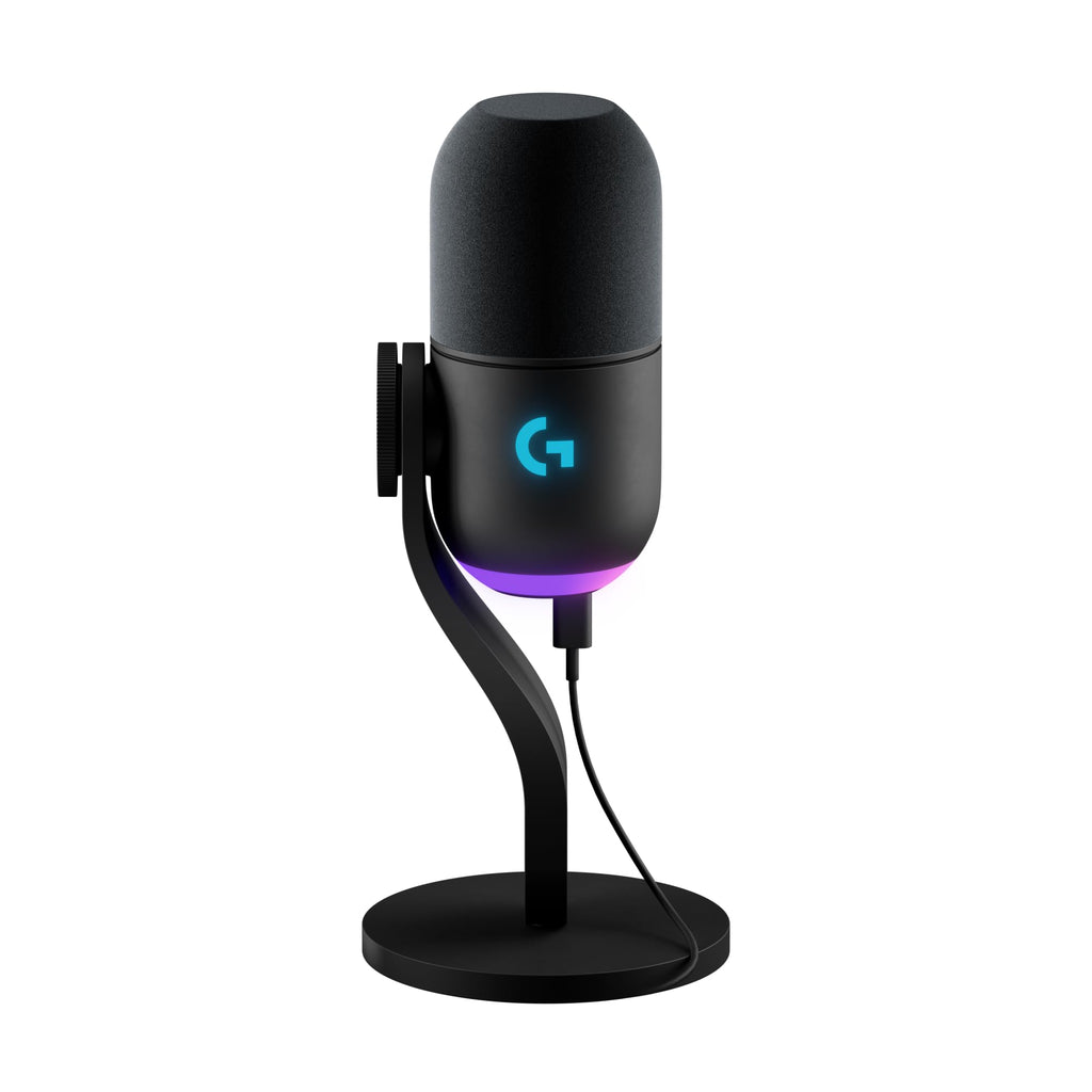 Black USB Dynamic Gaming Microphone K10893