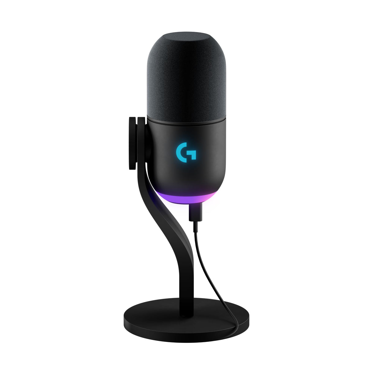 Black USB Dynamic Gaming Microphone K10893