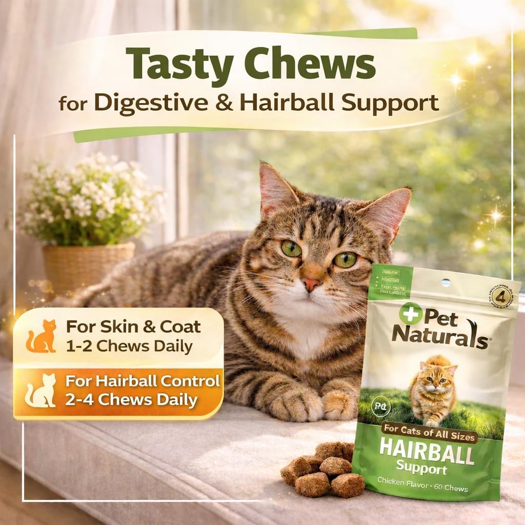 Chicken Liver Hairball Relief Soft Chews for Cats 30 Count P106423