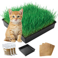 Cat Grass Growing Kit with Organic Seed and Jute Grow Mats B768