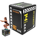14 Inch Foam Plyo Box, 3-in-1 Jump Platform with Non-Slip Cover E59424
