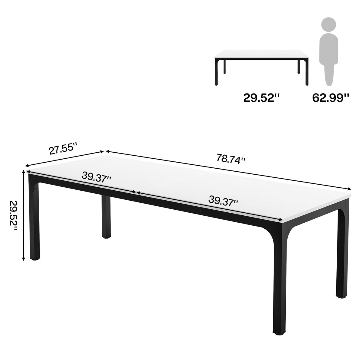 2-Person Computer Desk A642