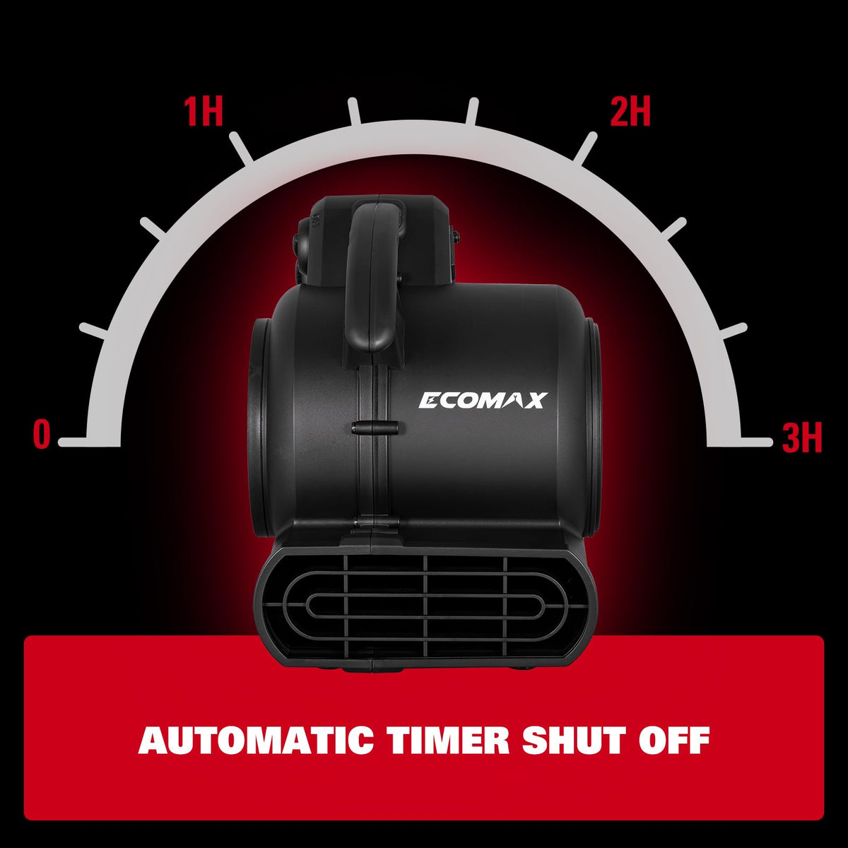 Air Mover Blower Fan 950 CFM with Timer R593
