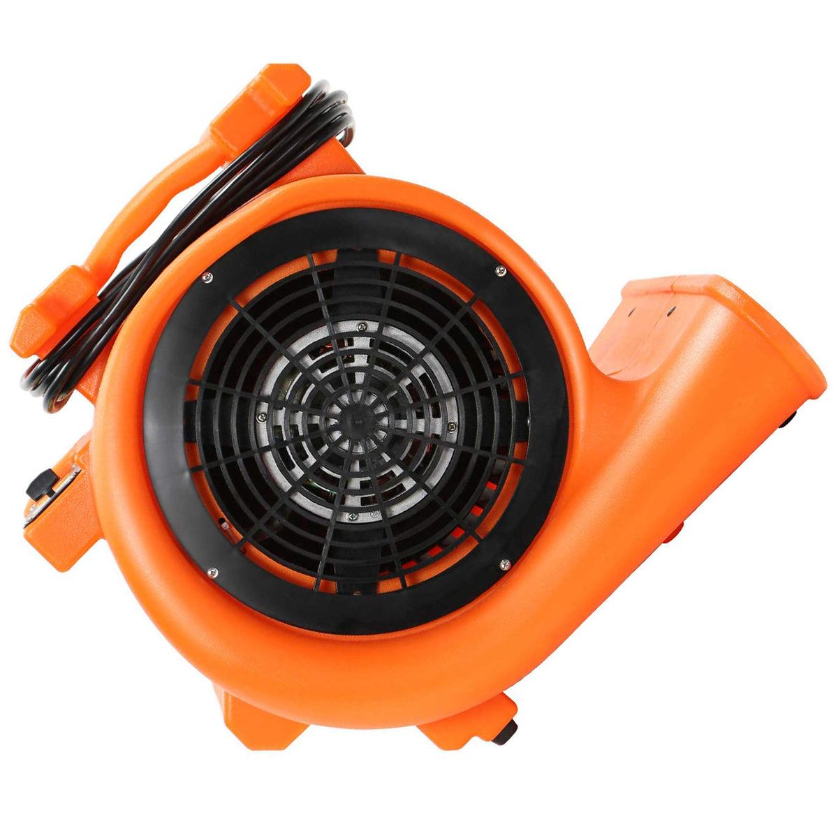 6pk 3 Speed 1 HP Orange Stackable Air Mover Floor Fan L510201