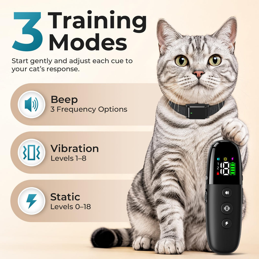 Cat Shock Collar with Remote D9089