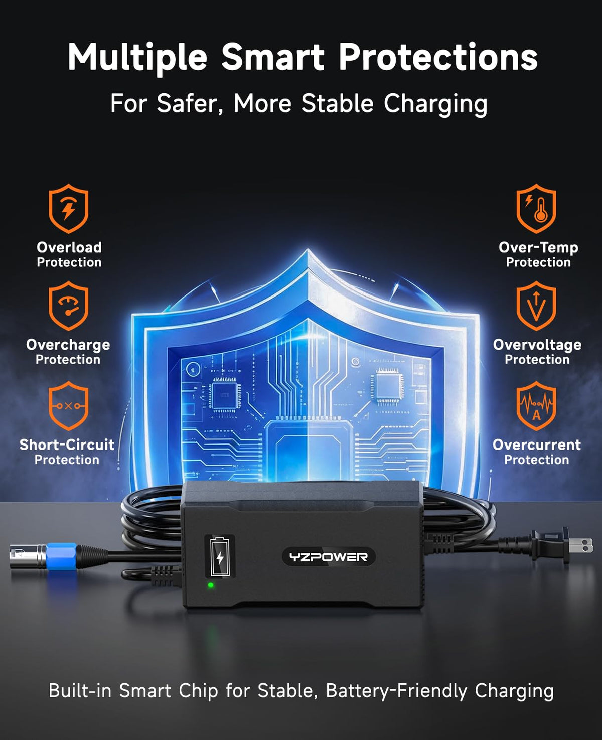 48V 4A Electric Bike Charger X510