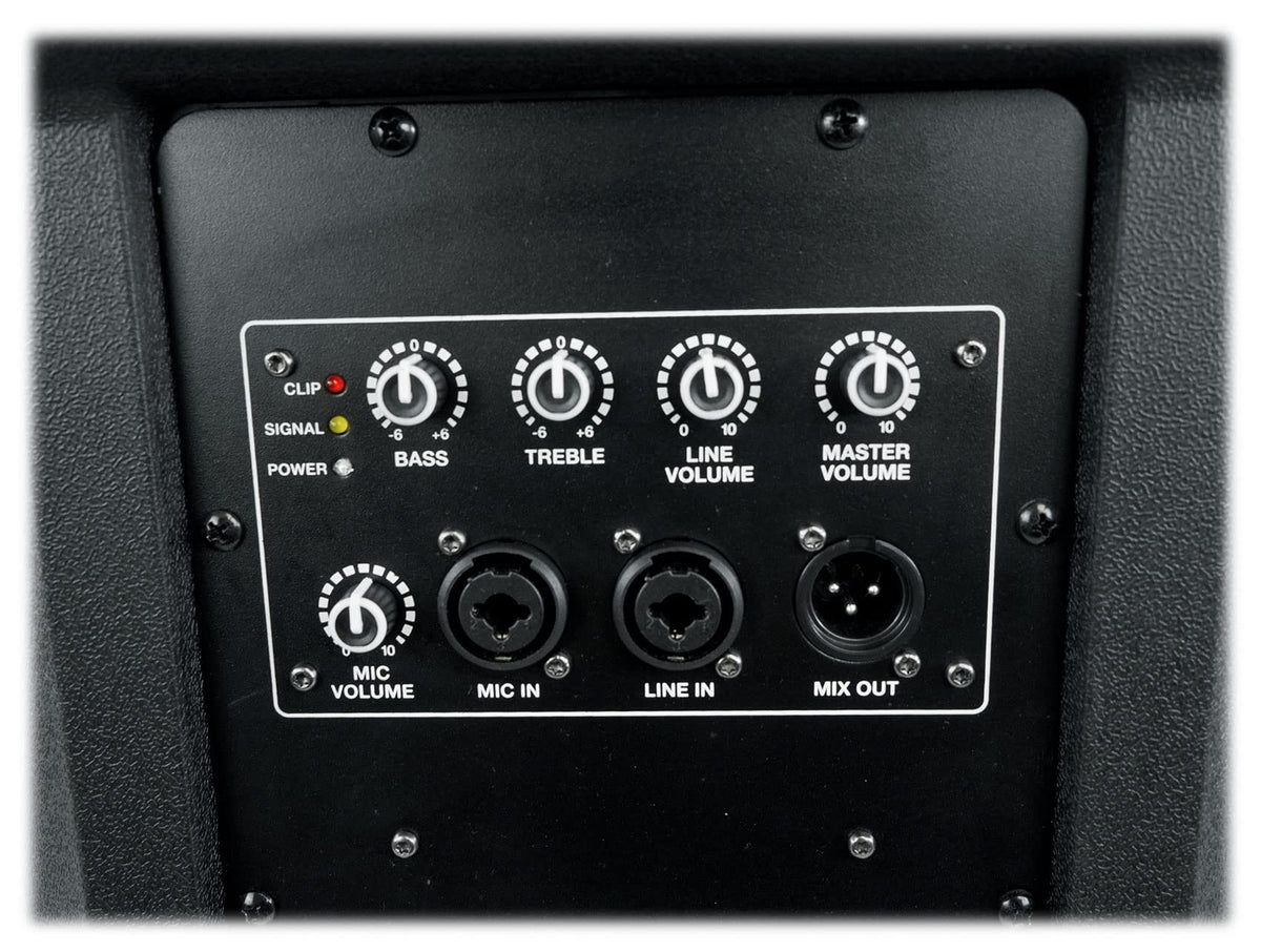 15" Active Powered DJ PA Speaker with 2-Channel Mixer L42337