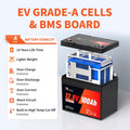 12V 100Ah Group 24 LiFePO4 Deep Cycle Battery O618520