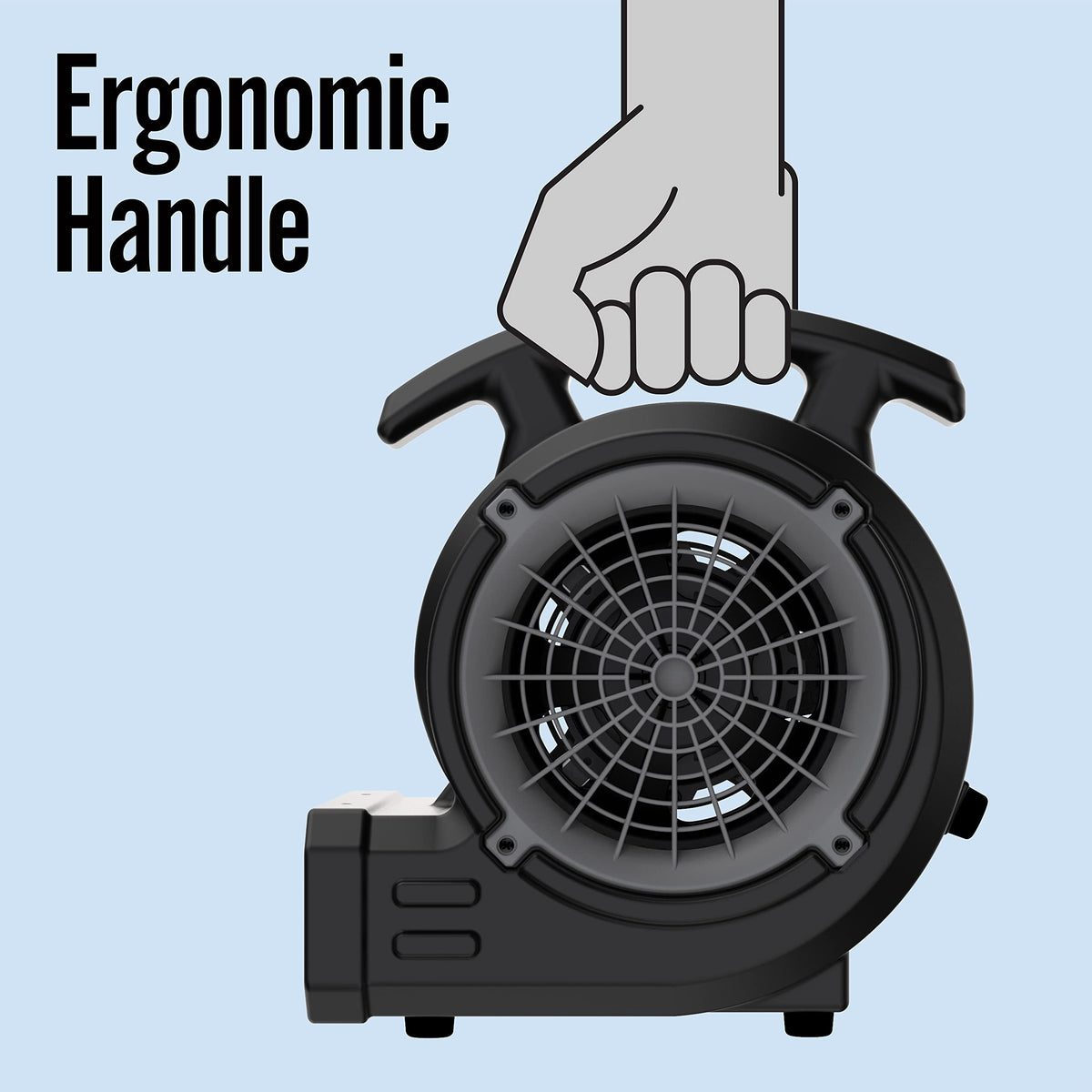 1/8 HP Portable Air Mover Utility Fan G938