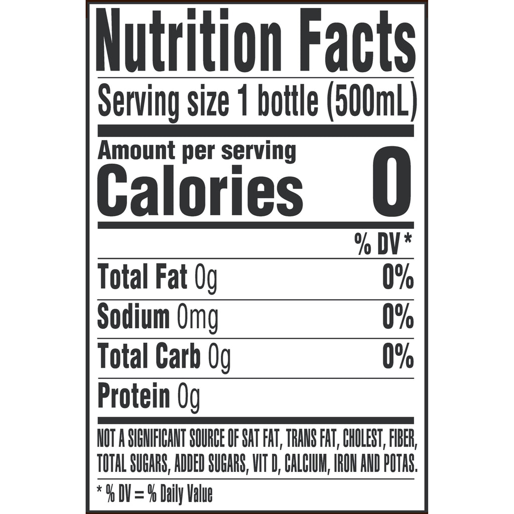 100% Natural Spring Water 16.9 fl oz 24 Pack Q189571