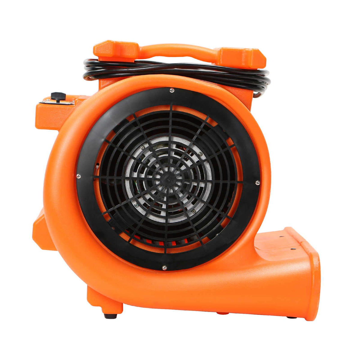 6pk 3 Speed 1 HP Orange Stackable Air Mover Floor Fan L510201