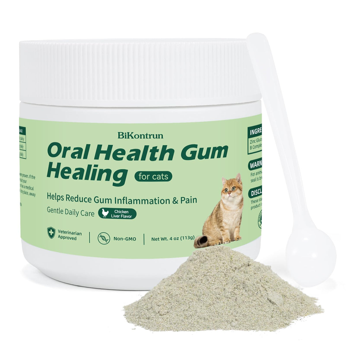 Natural Plant-Based Cat Oral Care 4 oz D31301