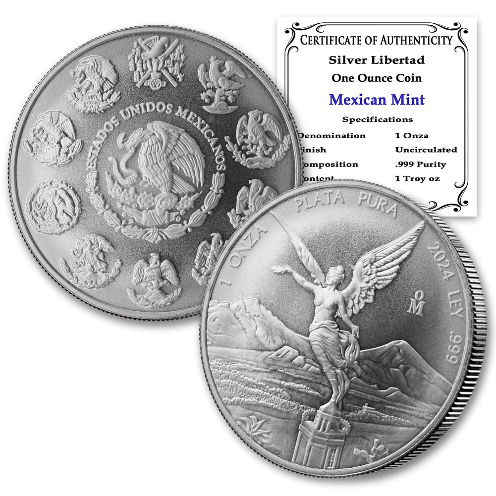 1 oz Mexican Silver Libertad Coin S677