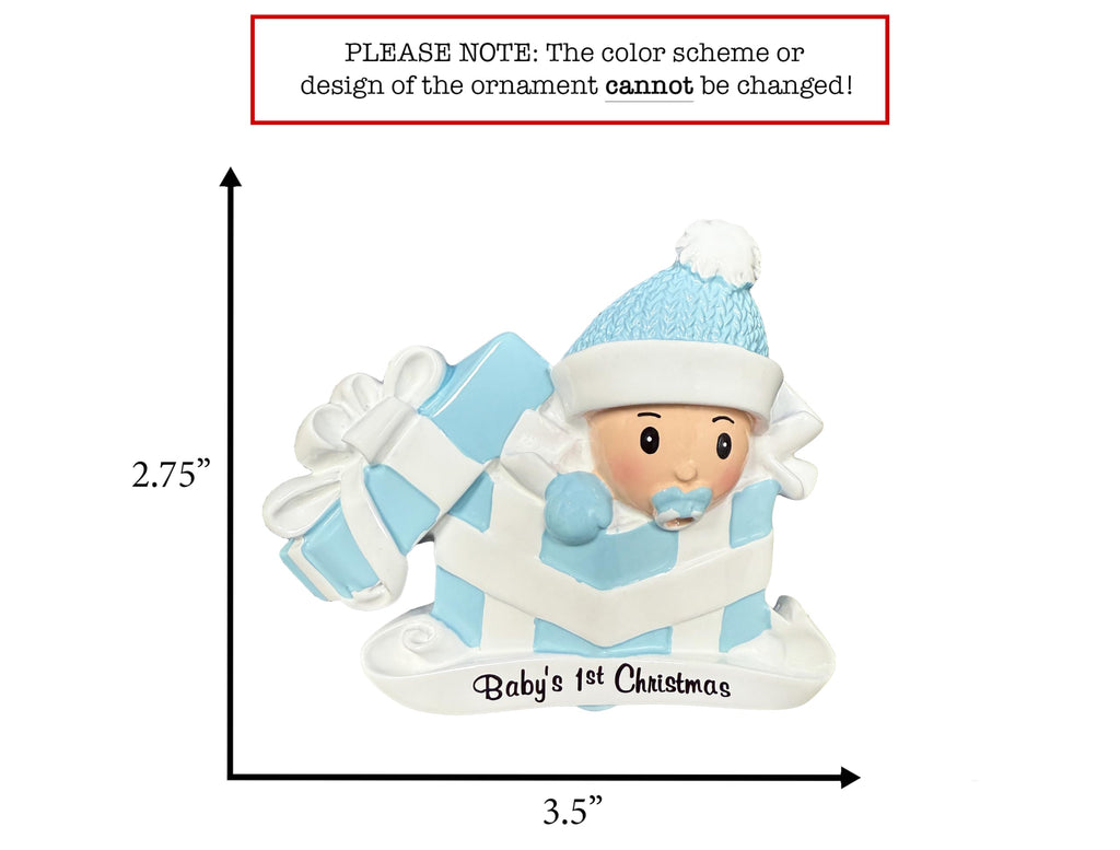 Baby's First Christmas Ornament 2026 L75425
