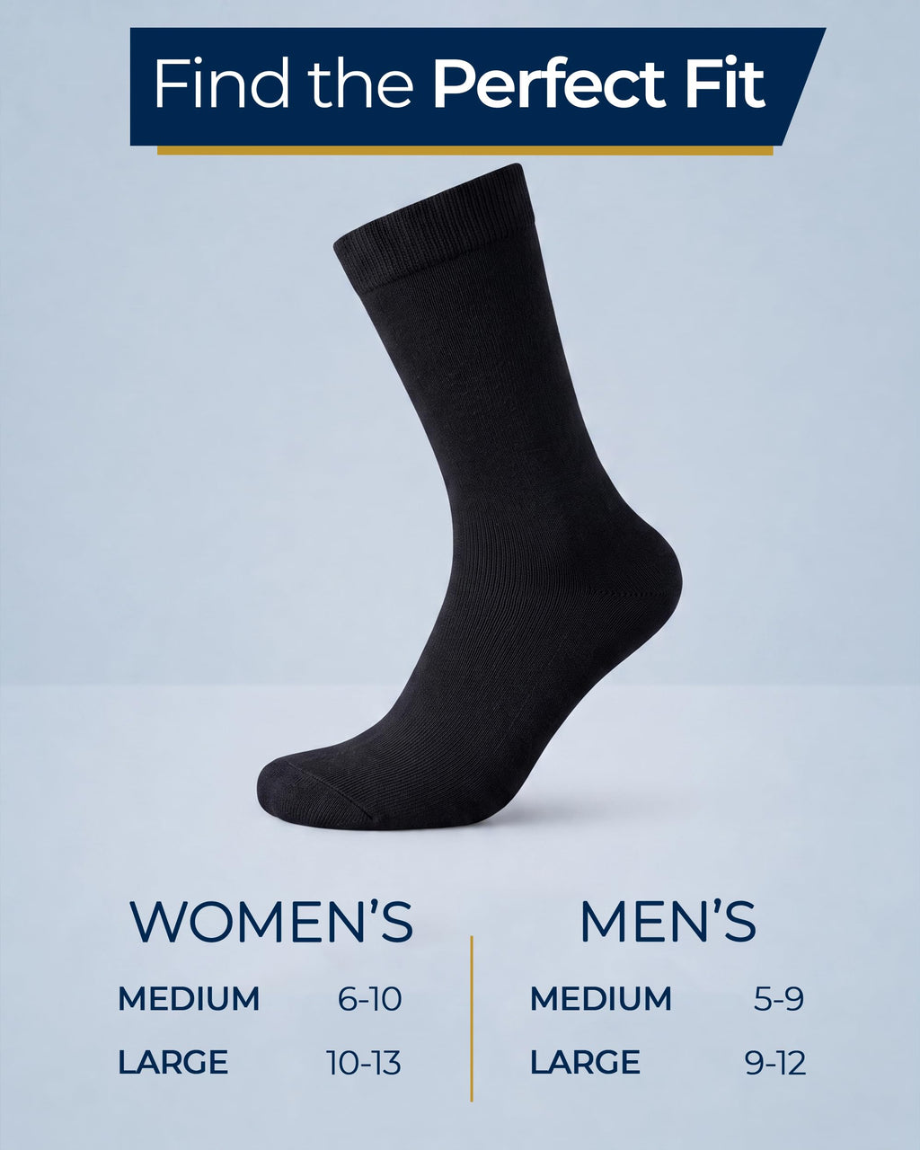 Bamboo Viscose Crew Dress Socks Women 4 Pairs T98313