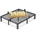 10 Inch Queen Metal Bed Frame with Headboard Y790870