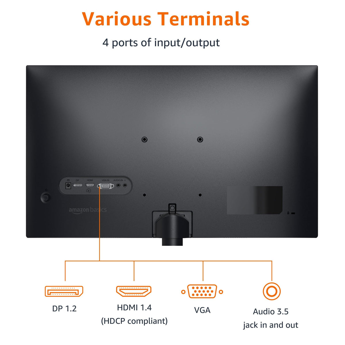 24 Inch FHD 1080P 100Hz Monitor with Speakers P21644
