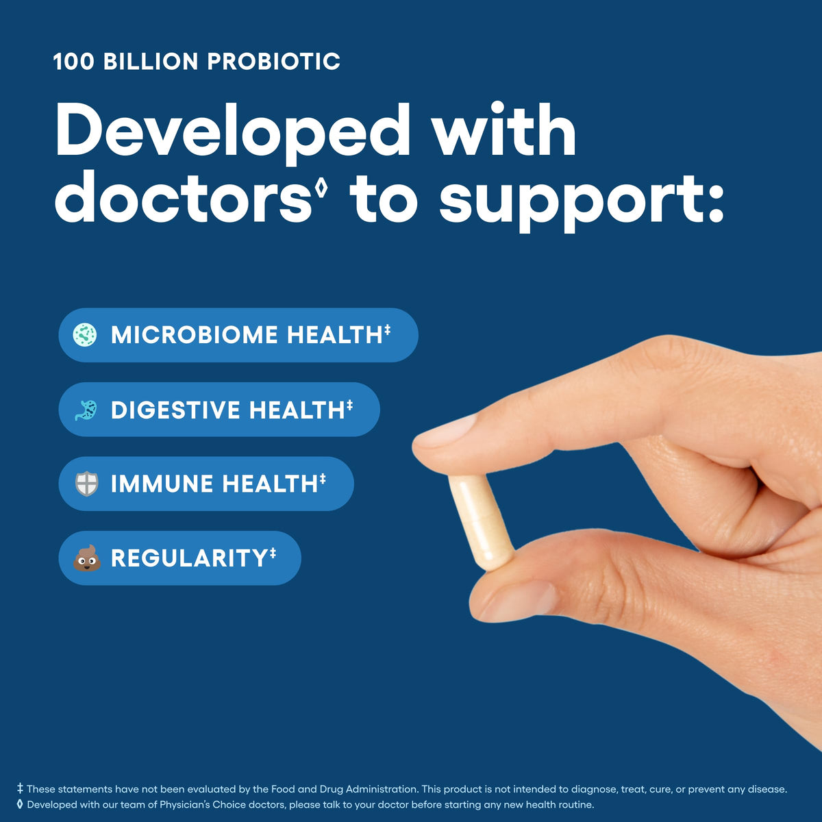 100 Billion 16 Strains Probiotic with Prebiotics L254370