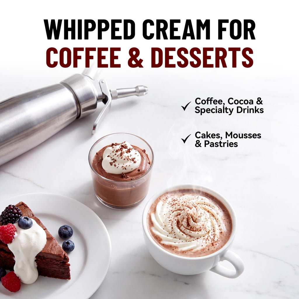 8g 10-Pack Whipped Cream Chargers A3523