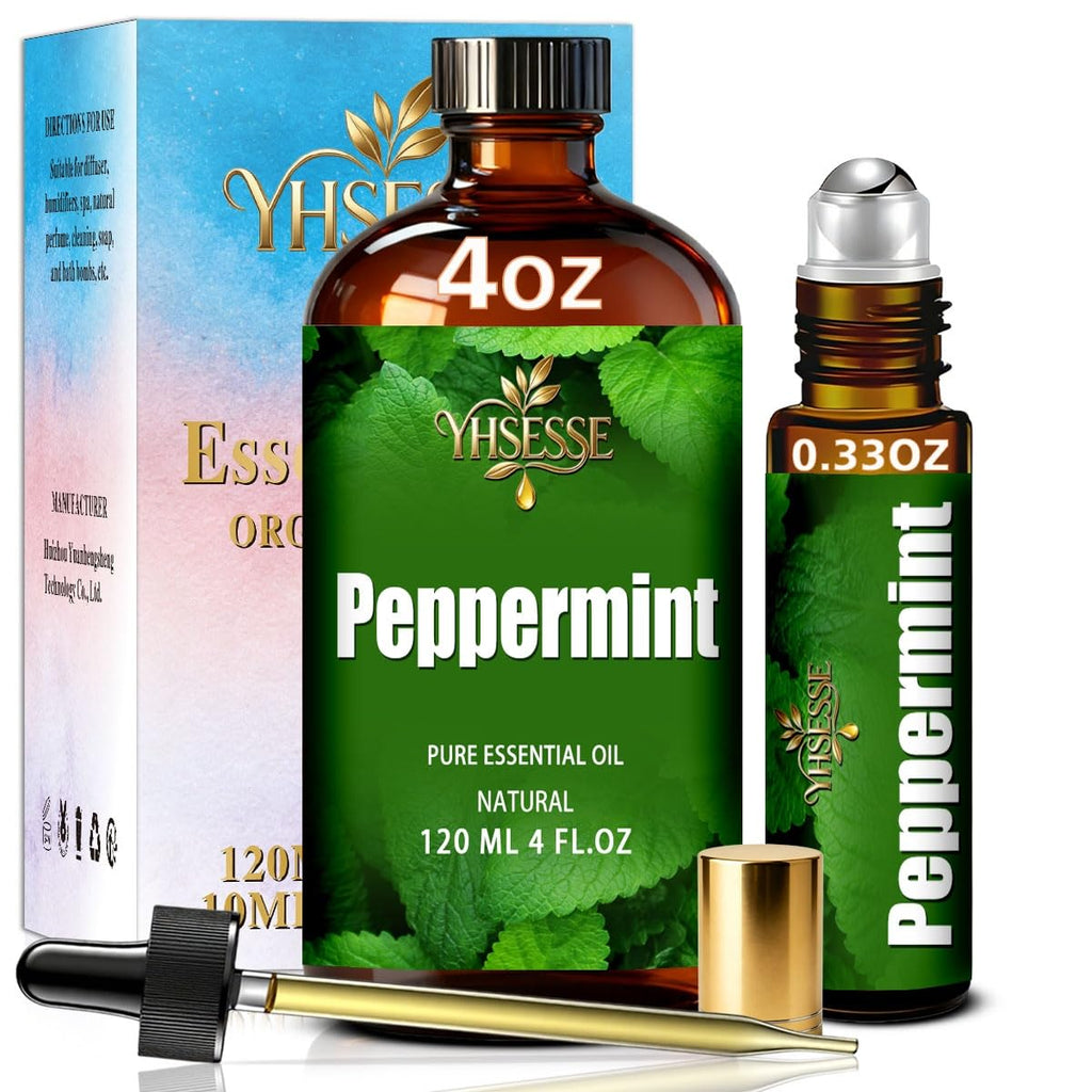 Peppermint and Lavender Essential Oil 4 Fl Oz M715