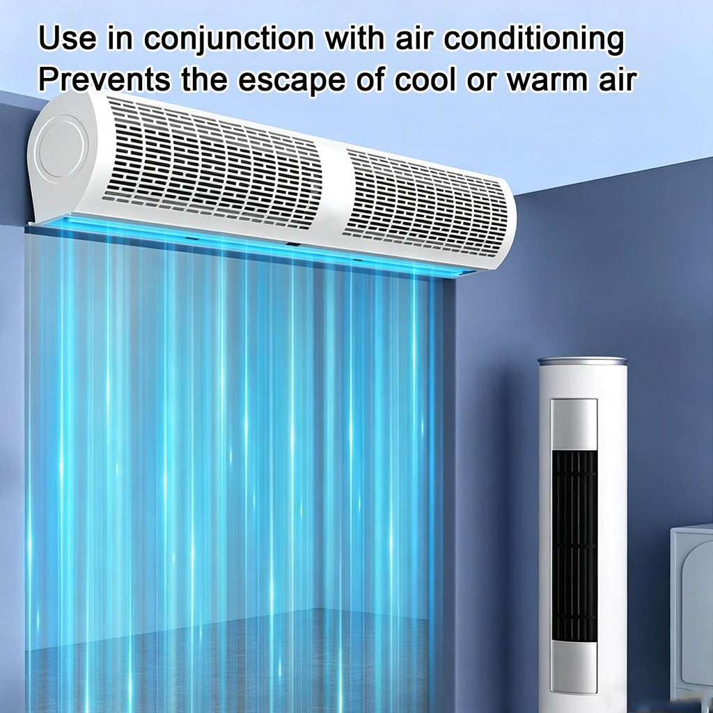 Wall Mounted Air Curtains Dual Speed Control 220V D64799