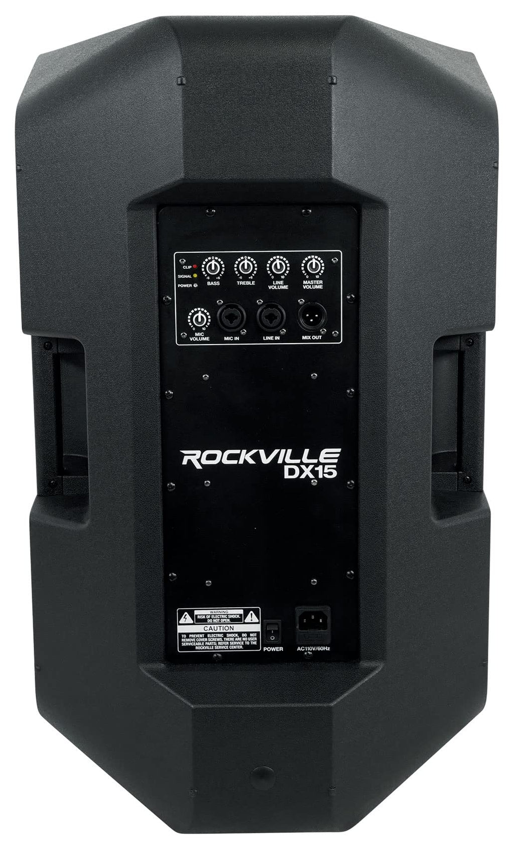 15" Active Powered DJ PA Speaker with 2-Channel Mixer L42337