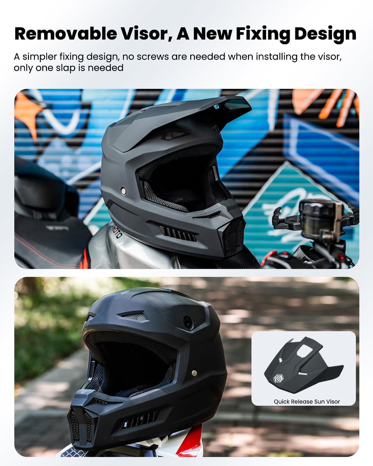 Kids Youth Full Face Dirt Bike Helmet O85232