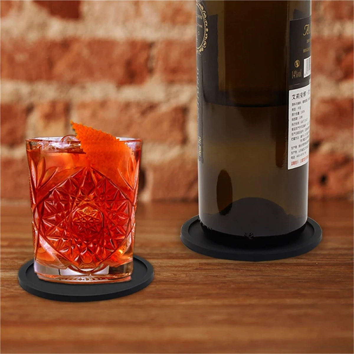 32 Pc Silicone Coasters I820337