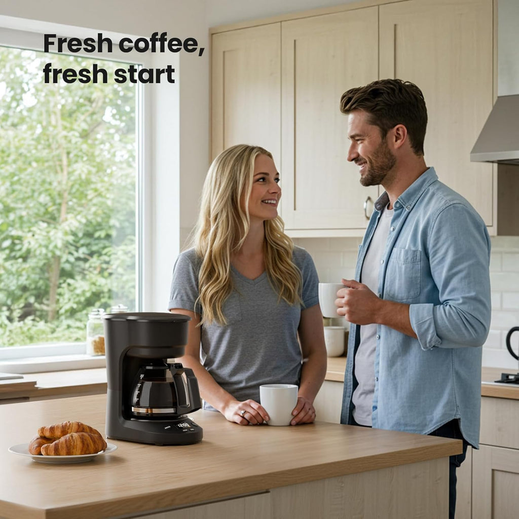 5 Cup Drip Coffee Maker with Timer K6411