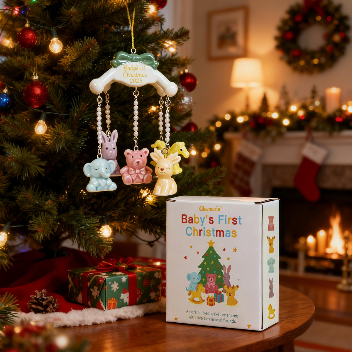 Baby's First Christmas Ornament 2025 O140125