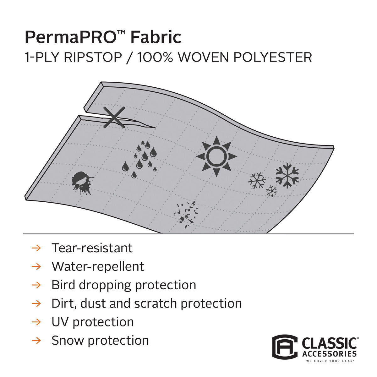 Water-Repellent Camper Cover Y130