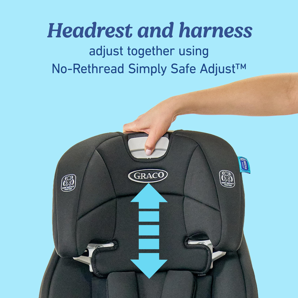 3-in-1 Harness Booster Car Seat T95736