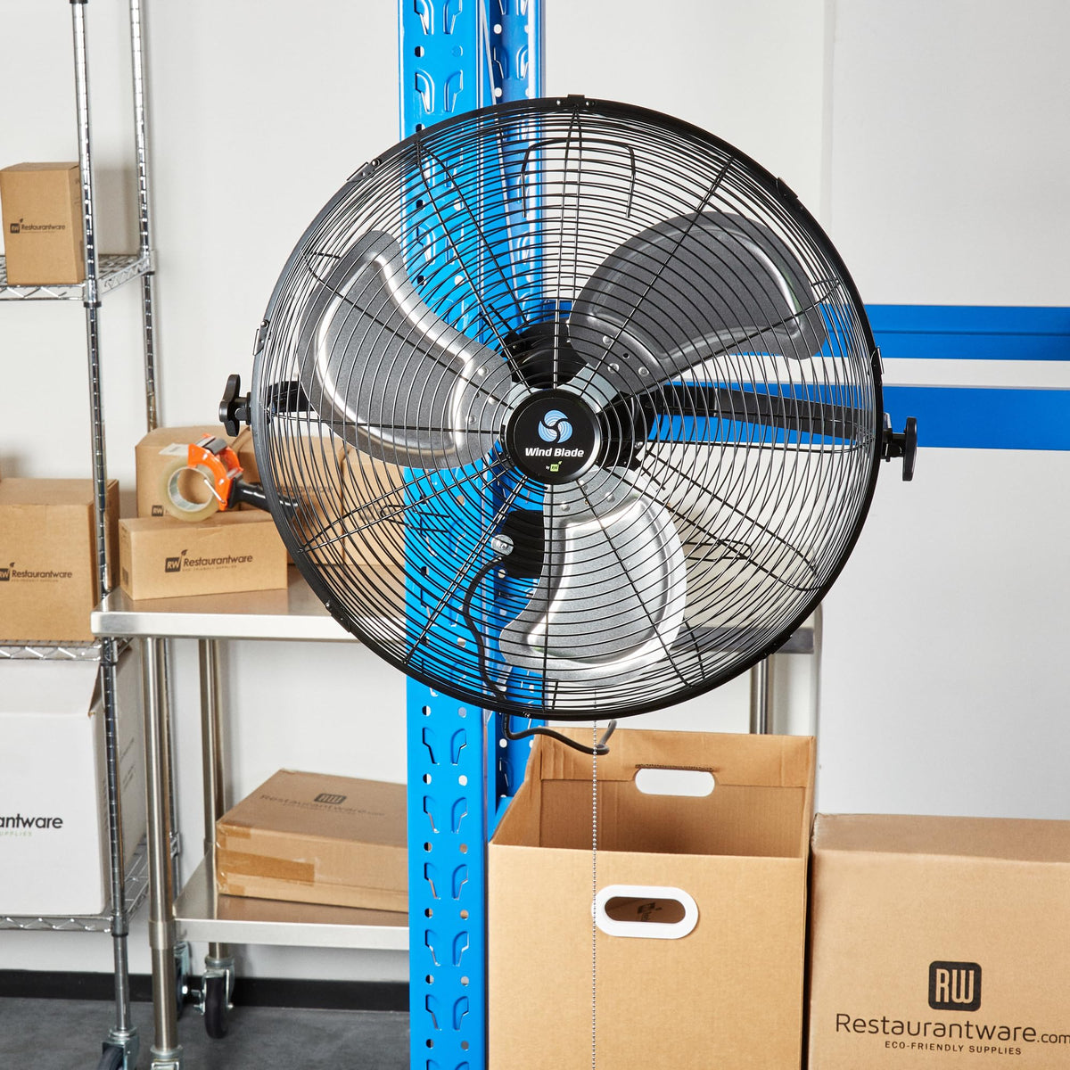 24 Inch Steel Industrial Wall-Mount Fan W45254