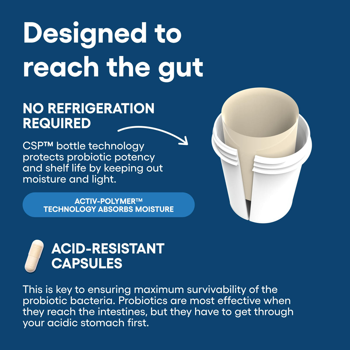 100 Billion 16 Strains Probiotic with Prebiotics L254370