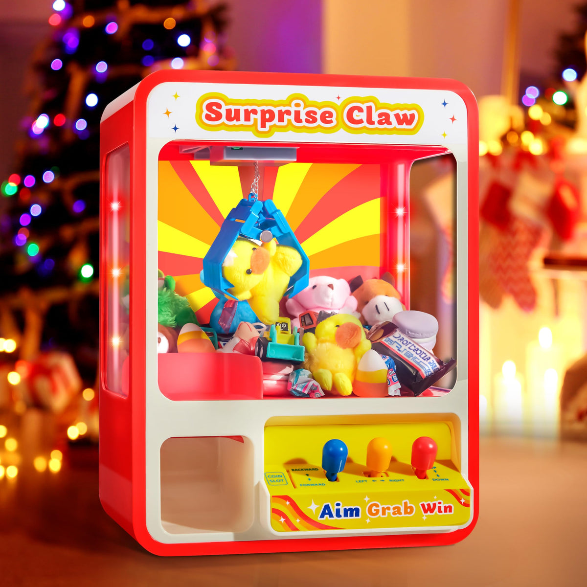 Claw Machine Arcade Toy with LED Light A46793