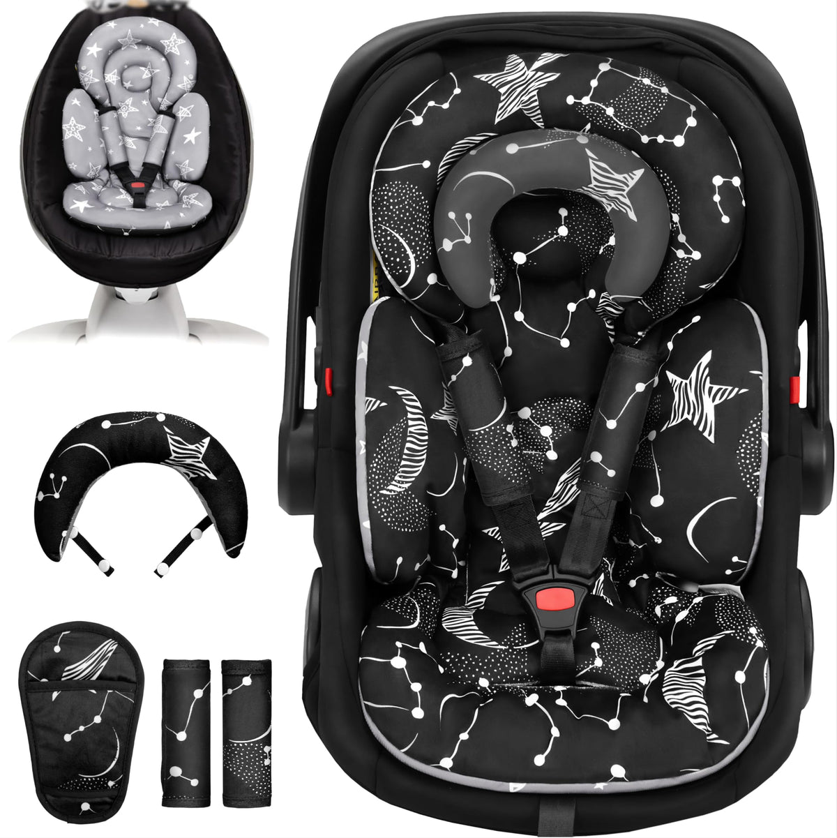 Infant Car Seat Insert with Removable Cushion X80749