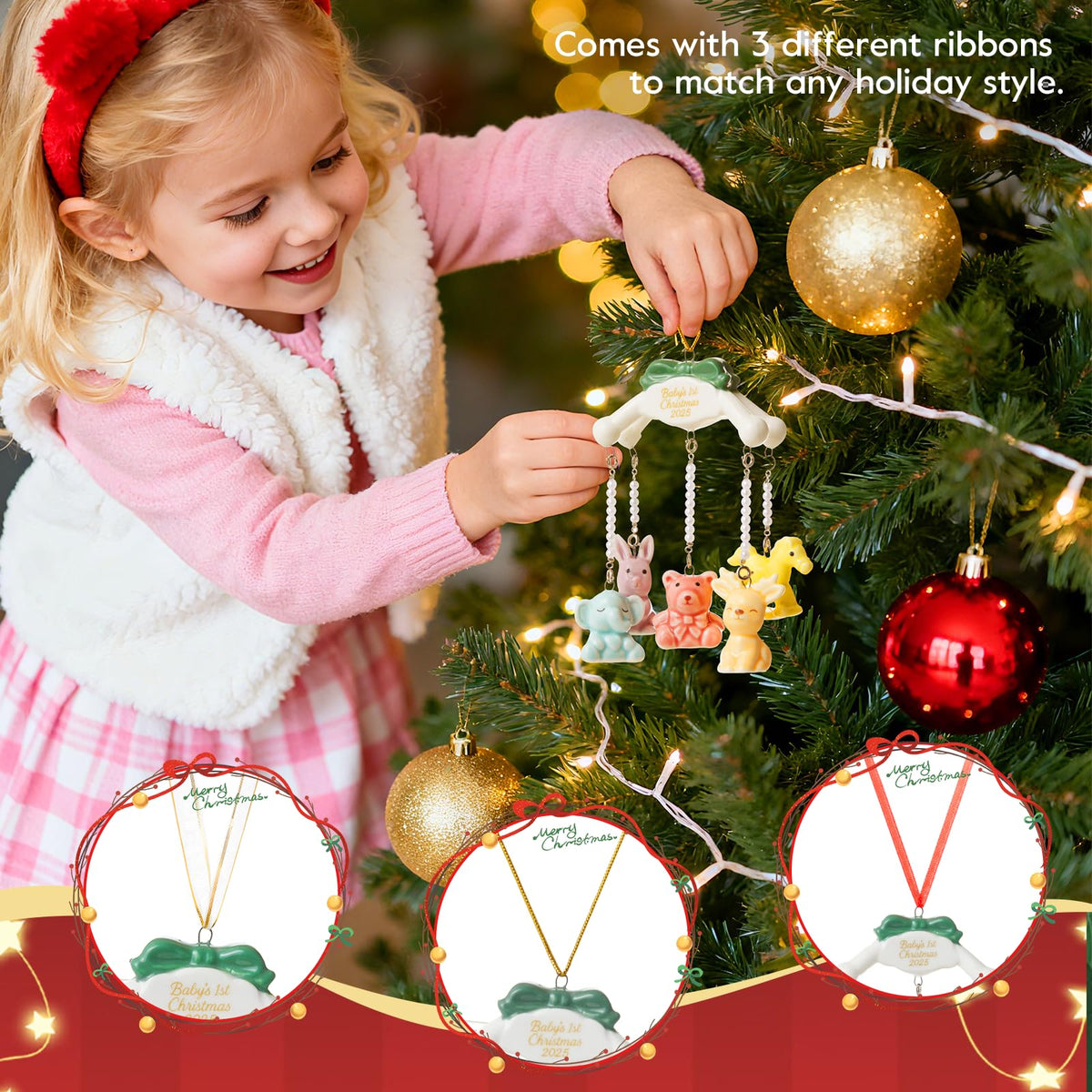 Baby's First Christmas Ornament 2025 O140125